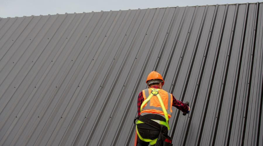 Professional metal roof installation in Waterford, VA